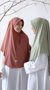 Fahima – Kanaya Khimar Syar'i (Bergo Jersey Premium Pad Size XL)