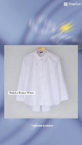 Kemeja wanita kasual Bahan ShakilLa ld 120-130-140cm/Kemeja jumbo Cod paling Laris  oversize M L XL XXL 3XL 4L termurah