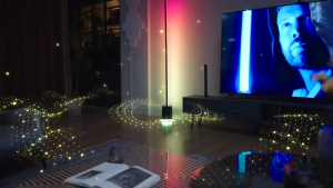 Đèn LED góc tường Govee RGBICWW Floor Lamp Pro H6079 | Cảm biến âm thanh kết hợp tiếng ồn trắng