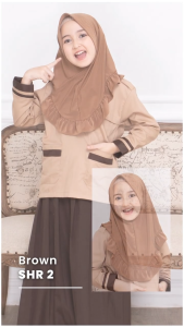 Hijab Anak SD Jilbab Anak SD Hamida Hijab Jilbab Basic Kerudung Anak Sekolah Jilbab Instan TK SD SMP HAMIDA BEYOND BASIC 2.0 Ammar Kids