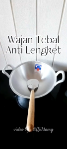 Wajan Cekung Murah Ukuran 10 - Kuali Super 10 - Wajan Katel Penggorengan