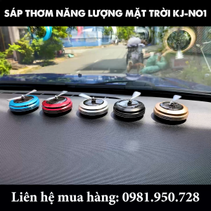 Sáp Thơm Cánh Quạt Năng Lượng Mặt Trời CIND KJ-NO1 Màu Đỏ 5g