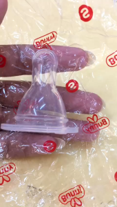 Dot Orthodontic / Gepeng Nipple Silikon Orthodontik Size S M L / Dot Basic Bulat - Lusty Bunny