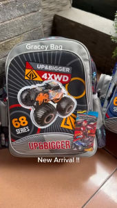 Gracey Bag 41577X Tas Ransel Sekolah Anak Laki Alto 4XWD