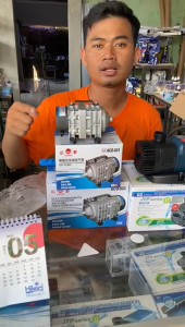 POMPA UDARA KOLAM YAMANO 6 LUBANG AERATOR ACO 001 ACO-001 BLOWER KOLAM HIDROPONIK