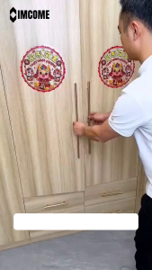 IMCOME Storage Box Lipat Kotak Penyimpanan Baju Pakaian Celana Lemari Penyimpanan Serbaguna Motif Biru Bunga