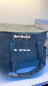 OMYGOOSE TAS BEKAL BESAR / FOOD BAG / COOLER BAG / LUNCH BAG PENAHAN SUHU / TAS BEKAL MULTIFUNGSI / LCB 28