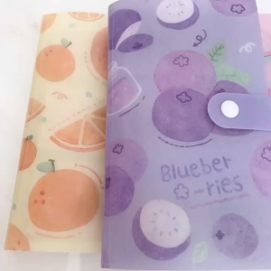 OFM-C1141 Album Foto Polaroid 2R 120 dan 240 Slot Motif Buah Lucu / Tempat Kartu Kolbuk Photocard