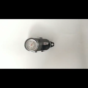 เกจ์วัดที่ลมยางรถยนต์ หน้าปัดกลม วัดสูงสุด 100 ปอนด์ ที่วัดลมยาง เครืองวัดความดันลมยาง วัดลมกลม