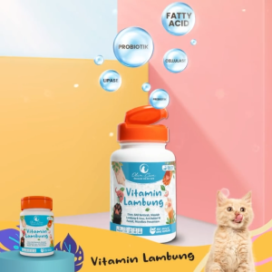 Olive Care Vitamin Kucing MASALAH PENCERNAAN untuk Diare Mencret Pup Berdarah dan Radang Usus