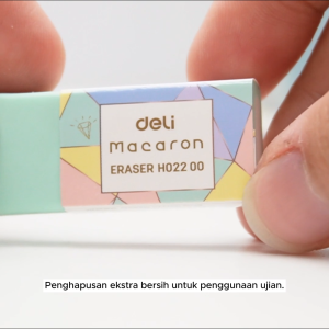 Deli Penghapus bersih dan bebas debu 50 * 20 * 11mm 5 Warna (campuran) EH02200