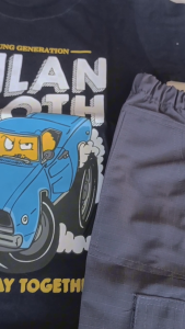 SETELAN KAOS ANAK LAKI LAKI IMPORT / SETELAN KAOS ANAK LAKI LAKI TERBARU / BAJU ANAK 35-14 THN