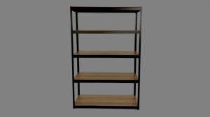 ชั้นวางของ 3/4/5ชั้น เหล็ก+ไม้ กำลังการผลิตไฟฟ้า 400 กก ปรับความสูงได้ ประกอบง่ายไม้ความหนาแน่นสูง