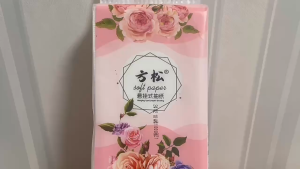 悬挂式抽纸家用整箱原木餐巾纸1000张整提面巾纸  Hanging Boxed Tissue for Home Use 1000 Sheets Natural Wood Pulp Napkins