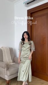 Saffiya - Dress Elika Premium: Pilihan Terbaik untuk Pesta dan Kondangan