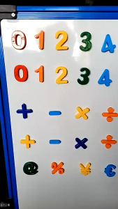 FRIDGE MAGNETS Kids Learning Toy Magnetic Colourful Uppercase/Lowercase Alphabets Letters/NUMBER & Symbols Toys