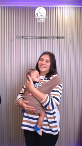 Cimo Gendongan Bayi Sling Geos Gendongan bayi samping gendongan bayi depan perlengkapan bayi baru lahir Praktis