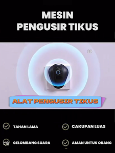 Alat Ultrasonik Pengusir Pengendali Hama Tikus Kecoa