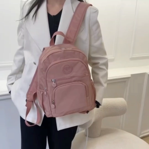 Tas Ransel Colorful Fox 3022: Tas Ransel Wanita Polyester Waterproof Muat Laptop Max 15inci