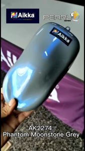 2K Paint AIKKA AK2274 Phantom Moonstone Grey PEARL SERIES Color Car Motor Paint DIY Aerosol Spray Cat Bancuh Kereta
