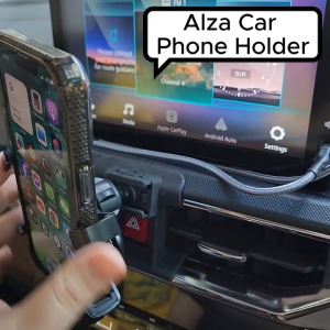 Perodua Alza 2022 - 2025 Custom Fit Gravity Phone Holder Air Vent Aircond Mobile Holder Gravity M4