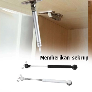 100N Engsel Hidrolik Kitchen Set Hidrolik Gas Spring Stainless Engsel Hidrolik Jendela