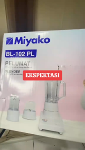 Miyako Blender Plastik 3 in 1 - BL102PL - GRATIS ONGKIR Jabodetabek