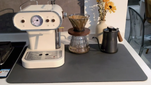 ArtLiving Dish Drying Mat Super Absorbent Drying Mat Kitchen Drain Mat Coffee Machine Mat