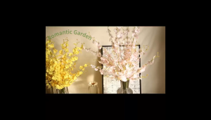 95CM Oncidium Artificial Flower Dancing Lady Orchid Dancing Orkid Wholesale Price