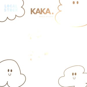 【 Ready Stock】KAKAnails Pure Handmade Shiny Angel Diamond Almond Fake Nails Press-on DIY Kuku Palsu 天使镶钻杏仁穿戴甲片可拆卸 KK013