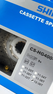 Cassette Sprocket Shimano HG400 9 Speed 12 - 36 Bicycle Empire