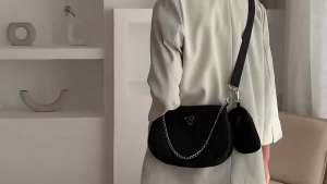Gigicloud Women Solid Color Shoulder Bag With Small Bag Trendy Simple Crossbody Bag For Shopping