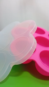 PACKETOP บล็อคซิลิโคนรังผึ่งแช่แข็ง 7 หลุม พร้อมฝาปิด ซิลิโคนแช่อาหารเดฌกบล็อกซิลิโคน เก็บอาหาร แช่อาหาร