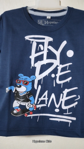 Baju Kaos Distro Anak Laki-Laki Karakter Beruang Keren Import 1 - 10 Tahun - Hypelane