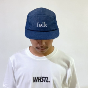 WHSTL. 5 Panel Hat Folking - Navy blue