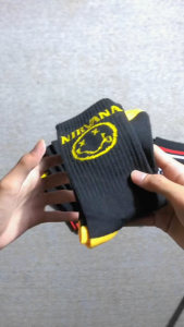 Kaos Kaki Oldschool Motif Skate Merk Panjang Premium - Hosela Project