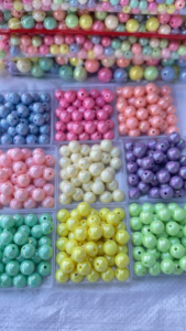 100pcs Sanrio DIY Beads for Bracelet making beads Bracelets Jewelry Making and Crafts