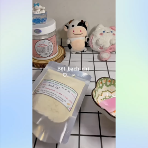 Bột bạch chỉ nguyên chất dưỡng trắng da mờ thâm sạm và chống lão hóa