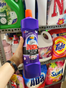 Nước tẩy bồn cầu Con Vịt DUCK Thái Lan 900ml - Dung dịch tẩy sàn nhà tắm vệ sinh toilet