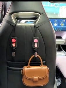 ZLWR BYD Atto3 / Seal / Dolphin เบาะรถยนต์ตะขอ ตะขอเก็บของ ตะขอ รุ่นขยาย 50 ซม เหมาะสำหรับที่นั่งแบบสปอร์ต byd accessories byd seal อุปกรณ์ byd dolphin ของแต่งรถ atto3 ตะขอ แต่งรถ