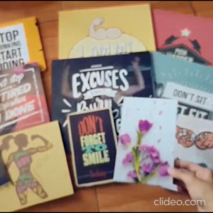 Hiasan Dinding & Pajangan Dekorasi Kamar Ruangan Kata-Kata Motivasi