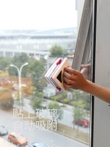 ที่เช็ดกระจกแบบแม่เหล็ก ที่เช็ดกระจก 2 ด้าน แม่เหล็กเช็ดกระจก  Doublefaced glass clean ที่เช็ดกระจก