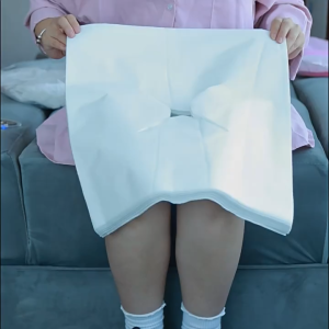 100Pcs Disposable Massage Table Sheets Headrest Pads Face Pillow Cover Cushion Cover Massage Table Head Rest Covers Disposable Massgae Sheet Drapes Sheet Blue Spa Towel Non-woven Sterile Hotel Sheet Disposable hotel towel