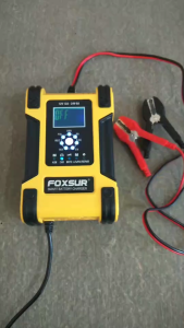 FOXSUR FBC122412D 12V 12A / 24V 6A เครื่องชาร์จแบตเตอรี่รถยนต์ ที่ชาร์จแบตมอเตอร์ไซค์ ที่ชาร์จแบตรถยนต์ ฟื้นฟูแบตเตอรี่ สลายซัลเฟต เครื่องชาร์จแบตรถยนต์ เครื่องชาร์จแบตเตอรี่ - Lazada