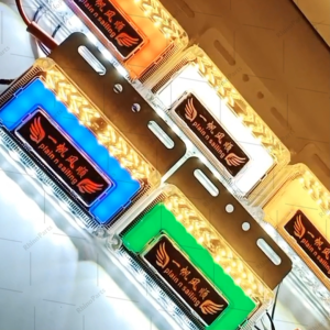 ไฟราวข้าง 1ชิ้น 24V LED ไฟข้างรถ ไฟส่องพื้น ไฟเลี้ยววิ่ง ไฟสัญญาณรถบรรทุก รถพ่วง หรือรุ่นทั่วไป (Claire)