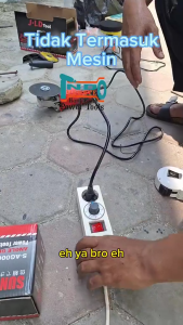 CAHAYA Colokan + Fuse Dimmer Pengatur Penguji Tegangan Kecepatan Dinamo Volume Mesin Gerinda Dimer