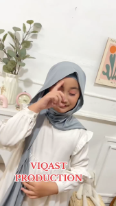 Kerudung Pashmina Anak Inner Oval Jersey ( Size 5 - 10 Tahun ) Pashmina Anak Inner Meleyot Jilbab Anak Tanggung Kerudung Anak Perempuan