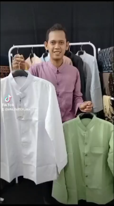 Koko Polos Haibah Saku Samping: Baju Taqwa Terlaris