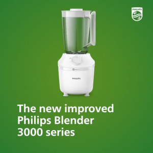 Philips HR2041/10 Everyday Blending w Ice Crushing 1L ProBlend Tech - No Lumps with Mill for nuts & spices 450W | Fine ice crushing in 45s | Durable Stainless Steel Blades | Dishwasher Safe | 2 Yrs Warranty | MTP Sensor to prevent motor overheating HR2041