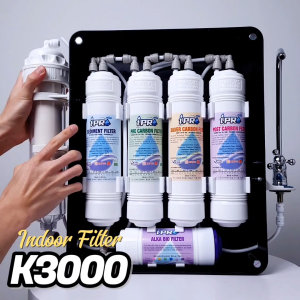 K3000 5 Stage or 6 Stage Alkaline Water System With Faucet - Korea Halal